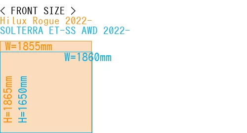 #Hilux Rogue 2022- + SOLTERRA ET-SS AWD 2022-
